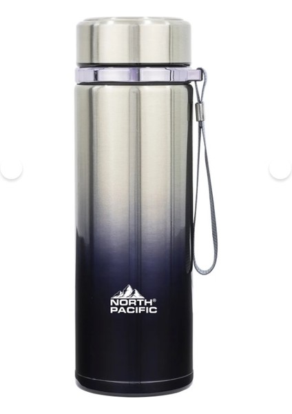 Paslanmaz Çelik Vakum Kapaklı Termos - 900 ml