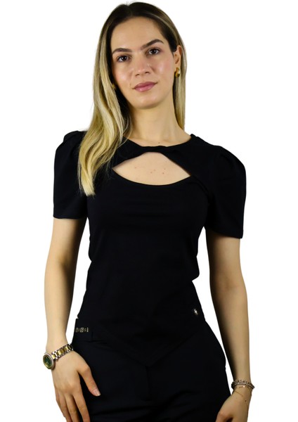 Burgulu Kısa Kollu T-Shirt fiyatları