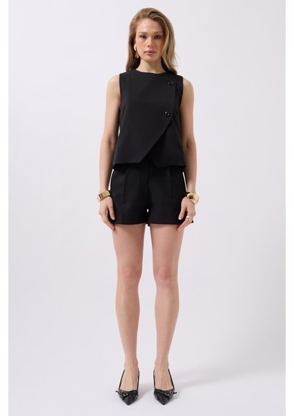 AYDOGANTICARET44 Yandan Düğmeli Dokuma Yelek fiyatları