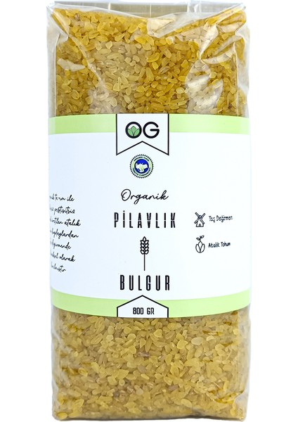 Og Natural Organik Pilavlık Bulgur 800 gr