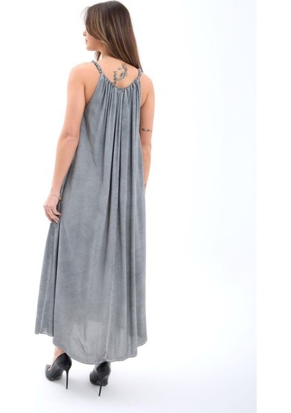AYDOGANTICARET44 7387 Elbise-Gri