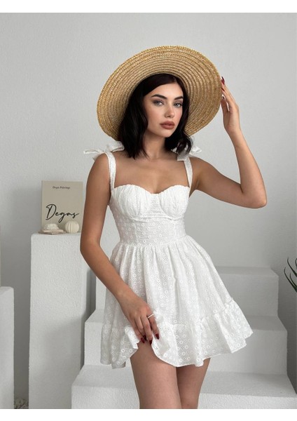 AYDOGANTICARET44 Monika Omuz Bağlamalı Elbise modelleri