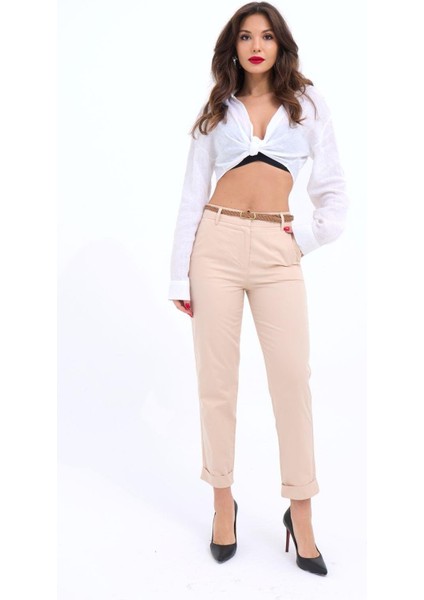 AYDOGANTICARET44 7116 Pantolon-Bej