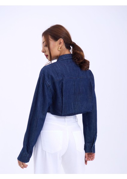 AYDOGANTICARET44 6603 Kot Bluz-Mavi fırsatları
