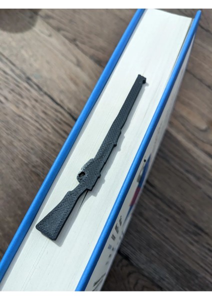 Smle Kitap Ayracı 3 Adet – Tarihi Silah Tasarımı, Koleksiyonluk ve Şık Aksesuar
