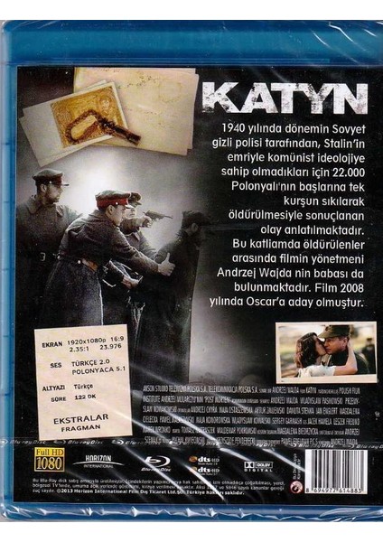 Katyn Katliamı ( Katyn ) Blu-Ray Disc
