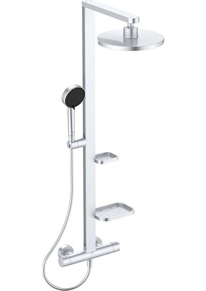 Ceratherm Alu+ Termostatik Duş Sistemi modelleri