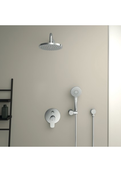 Ceraflex Ankastre Duş Sistemi Seti-Chrom