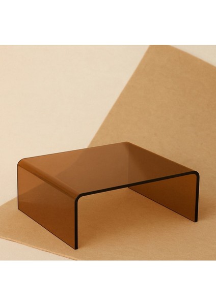 Renkli Pleksi Yükseltici 30 Cm, Şeffaf Stand ve Raf Desteği fırsatları