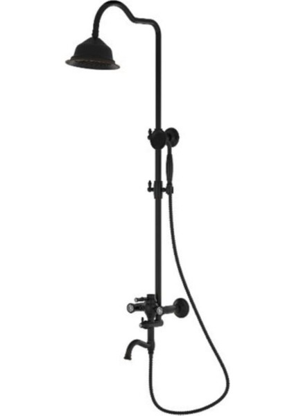 TP1480B Topkapı Tepe Duş Sistemi -Siyah Antik fiyatları