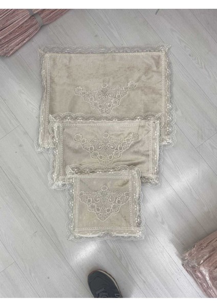 Fransız Güpürlü Gelin Bohçası, Söz ve Nişan Çeyizlik Hurç Seti