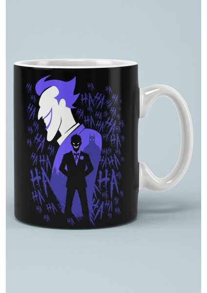 Joker Baskılı Kupa Bardak