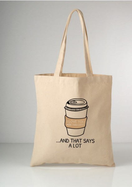 Art Coffee Tasarımlı Tote Bag Bez Çanta fiyatları