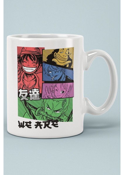 One Piece We Are Baskılı Kupa Bardak Hediye Kutulu