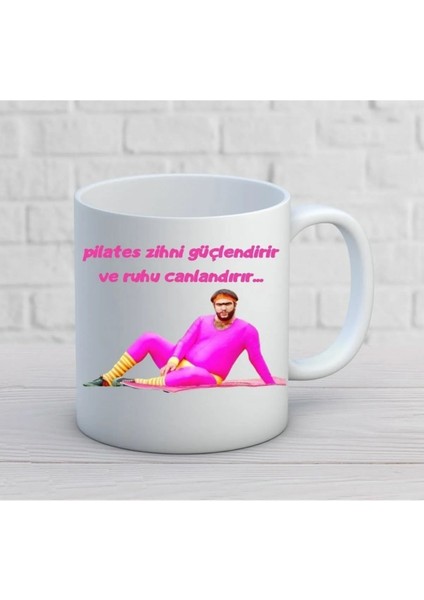 Pilates Eğlenceli Kupa Bardak