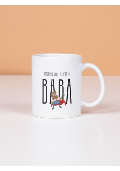Kupa Bardak, Babalar Günü Tasarım, Porselen Kupa, Hediyelik Kupa, Baskılı Kupa Desenli Kupa Bardak