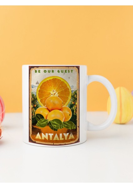 Be Our Guest Antalya Baskılı Kupa Bardak