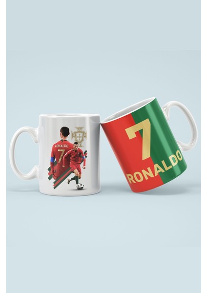 Ronaldo Baskılı Kupa Bardak