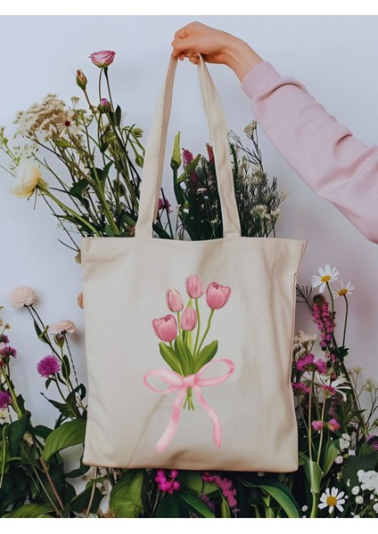 Y2K Bows Coquette Pinterest Kurdeleler Retro Unisex Bez Çanta Tote Bag
