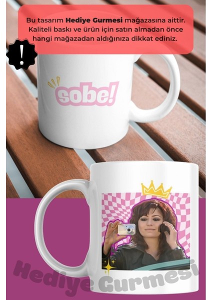 Yaprak Dökümü Ferhunde Sobe Porselen Kupa Bardak Porselen Mug