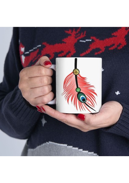 Fatma Ananın Eli Nazar Göz Temalı Kupa Bardak Evil Eye Themed Mug