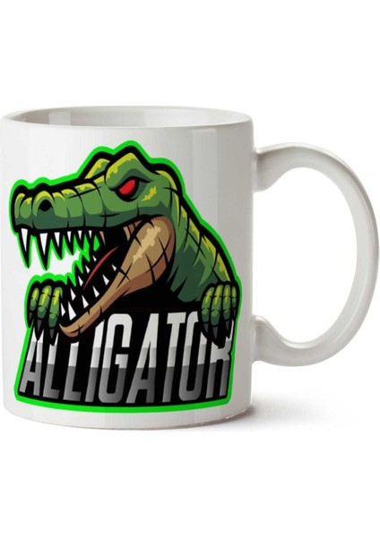 Alligator Timsah Bursaspor Iki Tarafı Baskılı Kupa Bardak