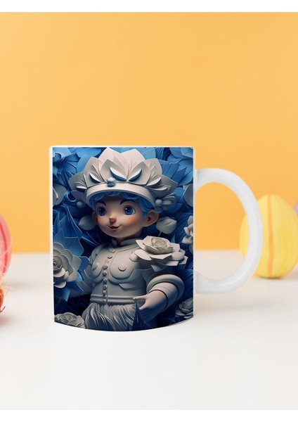 3D Disney Baskılı Kupa Bardak