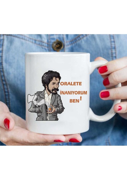 Behzat Ç. Hayalet "oralete Inanıyorum Ben" Baskılı Kupa Bardak