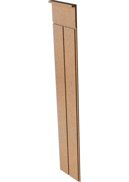 Boyanabilir Ahşap Duvar Paneli 54X105 Cm, Dekoratif ve Şık Tasarım