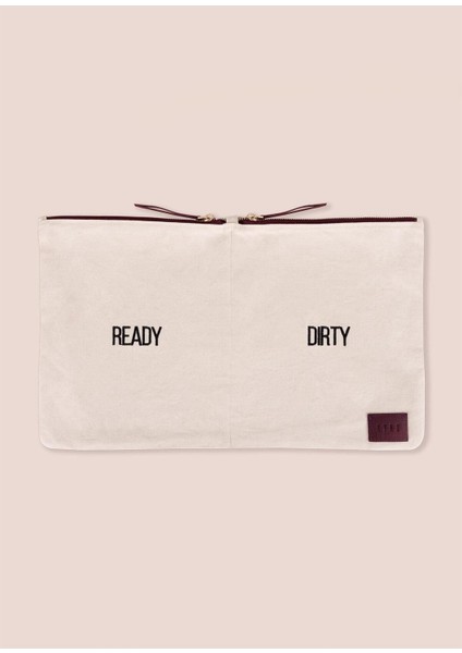 Bej Bölmeli Organizer Çanta, 45X27 Cm, Pratik ve Şık Saklama Çözümü fırsatları