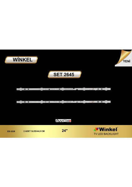 LCD LED 2645 Takım 2 Lİ-JL.D23651235-269AS-.D2360501-2835BS-.MD236012 -Awox