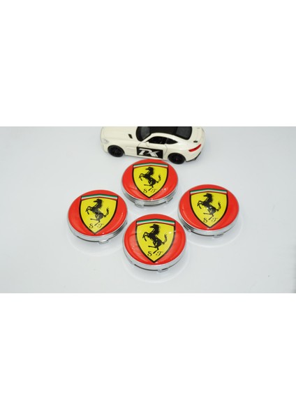 Ferrari Jant Göbeği Kapak Seti 60MM fiyatları