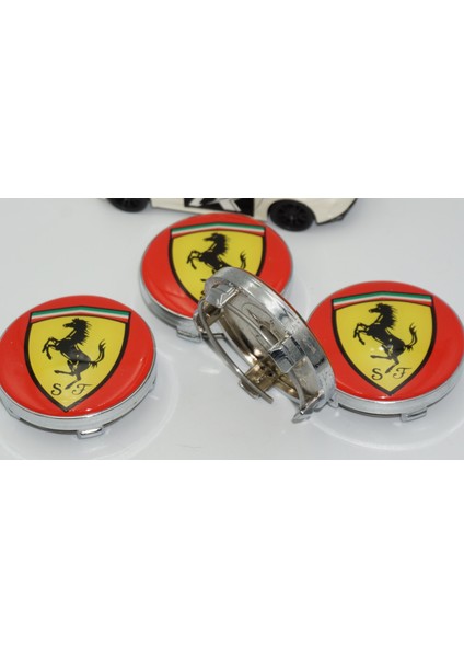 Ferrari Jant Göbeği Kapak Seti 60MM fırsatları