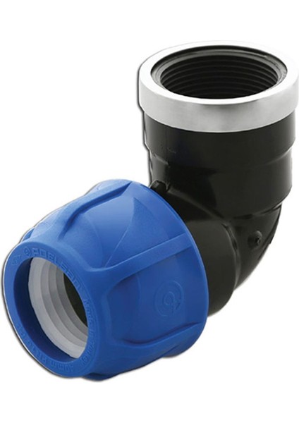 32*1" Paslanmaz Metal Yüzüklü Kablin Dişi Dirsek fiyatları