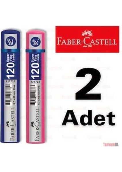 Faber Castell 0.7 Uç 2 Adet 120 Li
