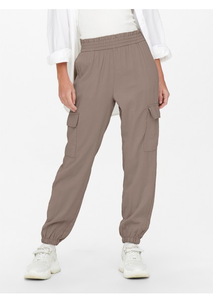 Onlarıs Lıfe Hw Pb Cargo Pant cc Wvn Kadın Kahverengi Pantolon - 15245364