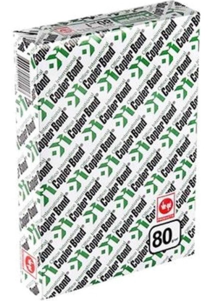 500'LÜ Copier Bond A4 80 gr Beyaz (1 Top Fotokopi Kağıdı)