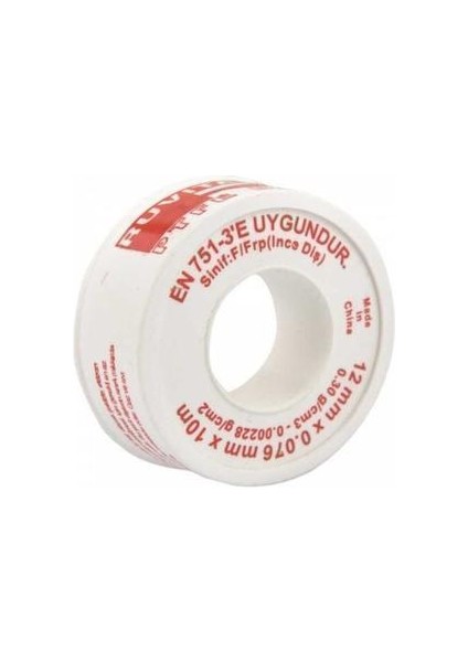 12 mm x 10 Metre Teflon Bant 1 Ad