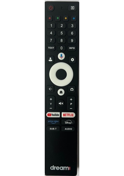 Kumanda 1272-DREAMSTAR Ses Komutsuz Android Tv