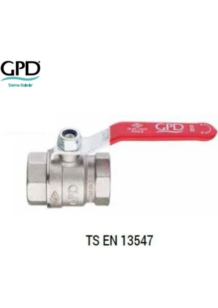 1/2 Küresel Vana (TSEN13547-B/PN25) KRS240-K fiyatları