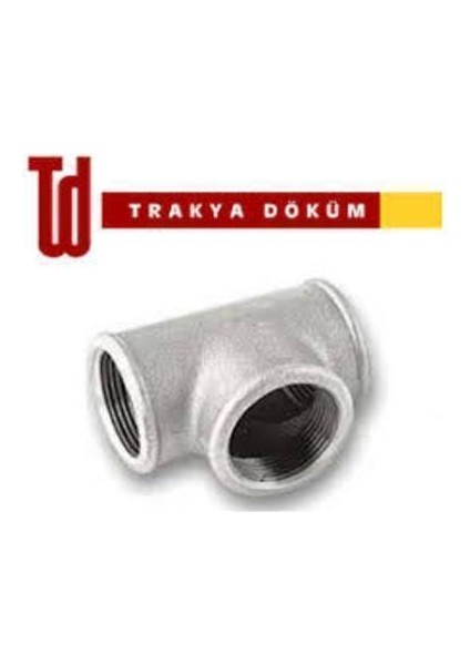 1" Galvaniz Te