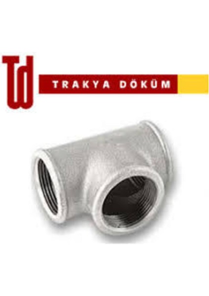 1" Galvaniz Te