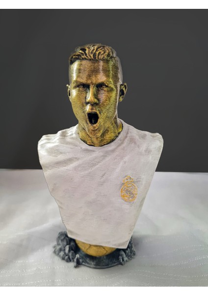 3D Cristiano Ronaldo Figür / Real Madrid Ronaldo Büst/ 16CM/FANART