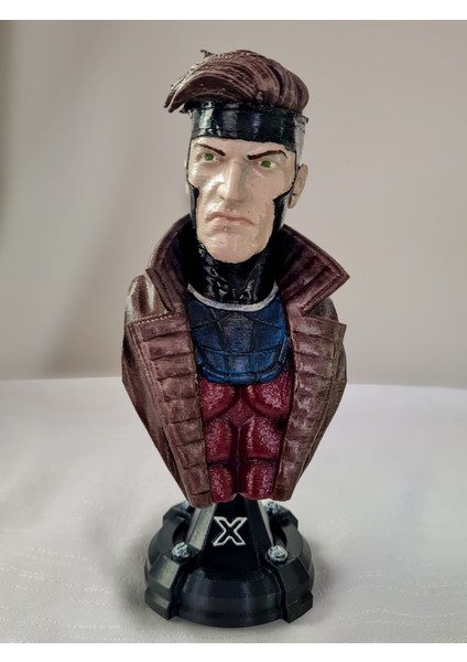 3D Marvel Gambit Figür/ Gambit X-Men Büst/marvel COMICS/16CM /fanart