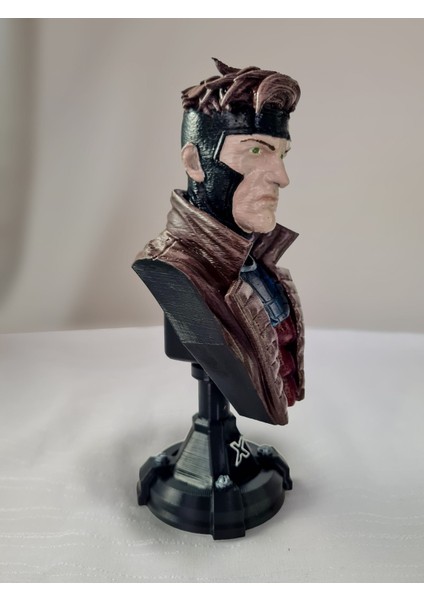3D Marvel Gambit Figür/ Gambit X-Men Büst/marvel COMICS/16CM /fanart modelleri