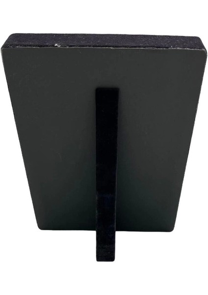 Küçük Boy Süet Kumaş Siyah Yüzük ve Ayaklı Tabla, 24/17,5 cm fırsatları