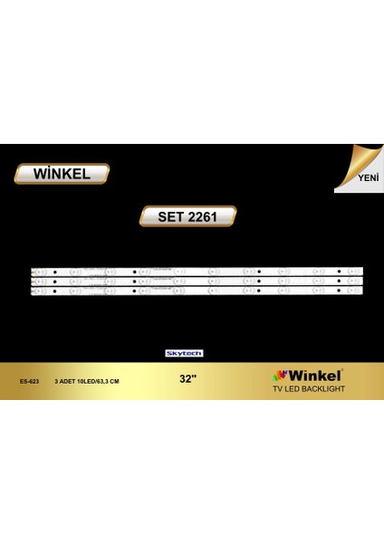 LCD LED-2261 Takım 3 LÜ-HWT32D042 LE82N11HM-32BRD0332BRD0332BRD03