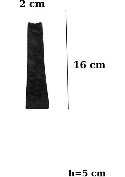 Ince Süet Bileklik Standı, Tekli ve Lastikli, 2X16 Cm, Şık ve Pratik Tasarım fırsatları