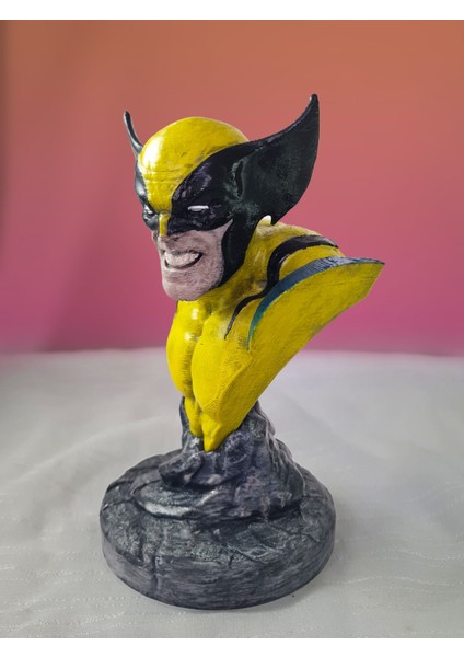3D Marvel Wolverine Büst /x-Men/marvel COMICS/FIGÜR/17CM/DEKOR/BIBLO-FANART fiyatları