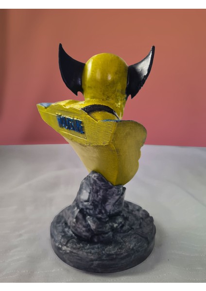 3D Marvel Wolverine Büst /x-Men/marvel COMICS/FIGÜR/17CM/DEKOR/BIBLO-FANART modelleri